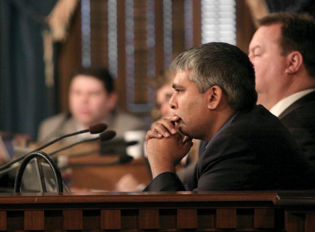 Sam Singh serving in the House of Representatives